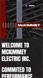 Mobile Screenshot of mckimmeyelectric.com